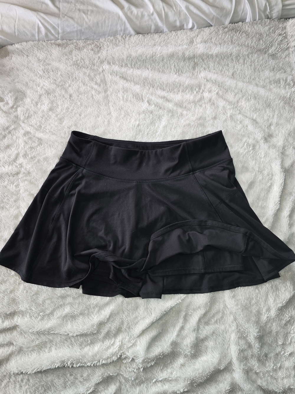 Black Tennis Skirt